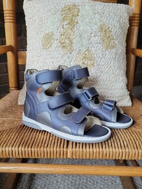 Memo Joanna Orthopedic Corrective Ankle Brace Sandal Navy Blue, size 3 (34EU)